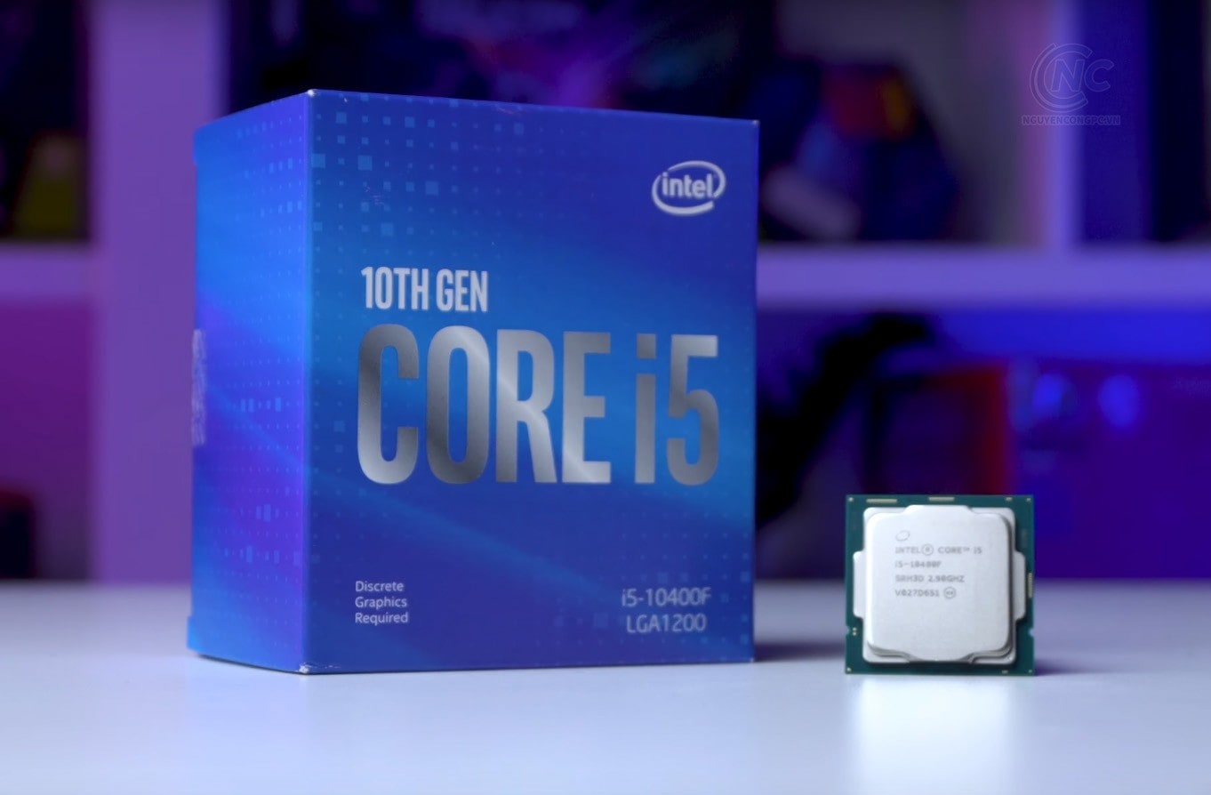 CPU Intel Core i510400F (2.9GHz turbo up to 4.3Ghz, 6