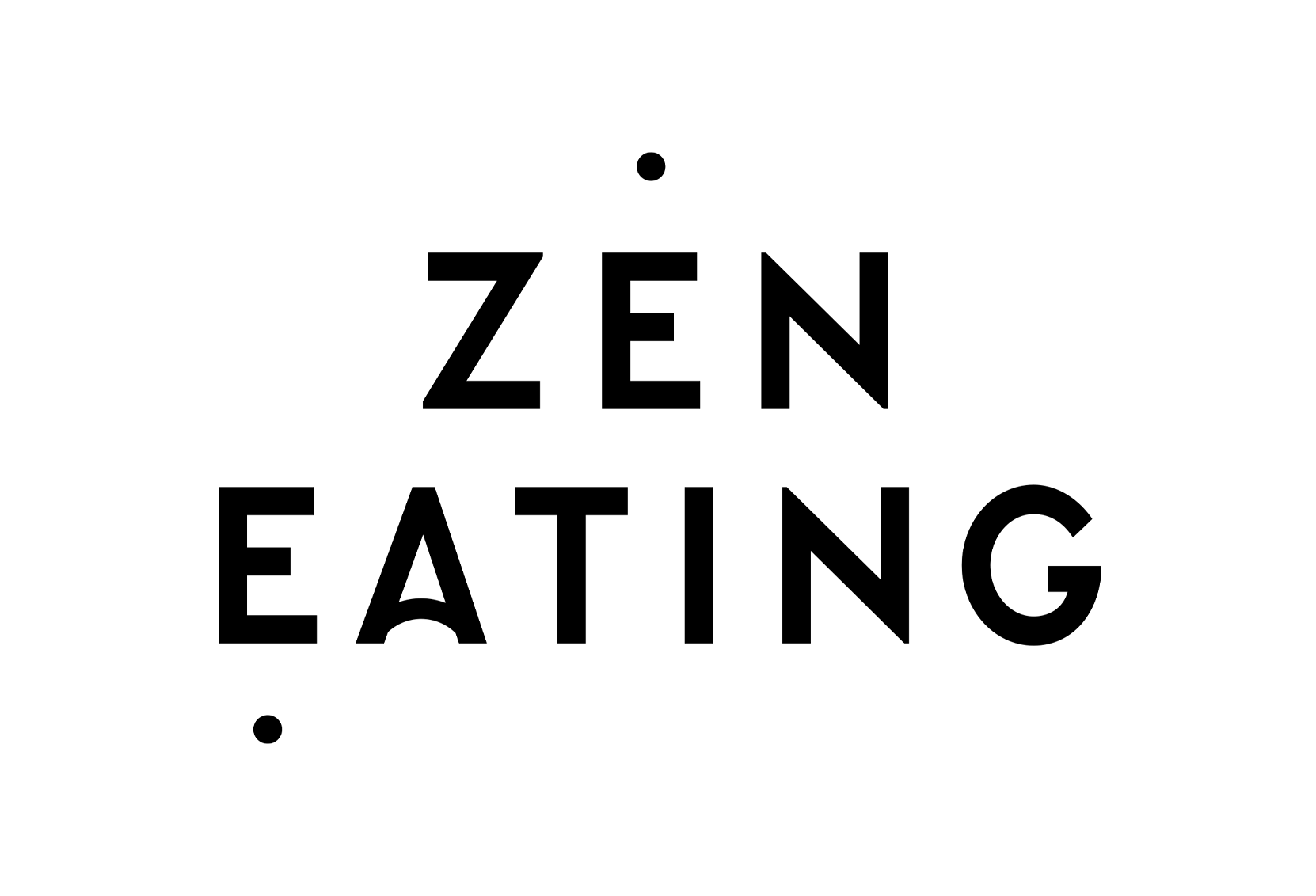 ZEN EATING LOGO MAYUKO KANAZAWA