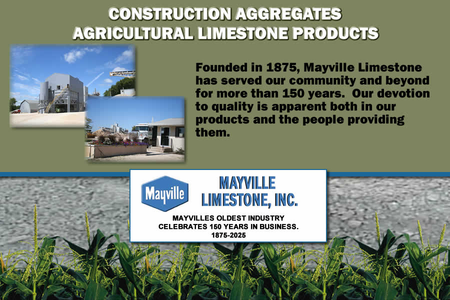 Mayville Limestone Construction Aggregates, Agricultural Limestone
