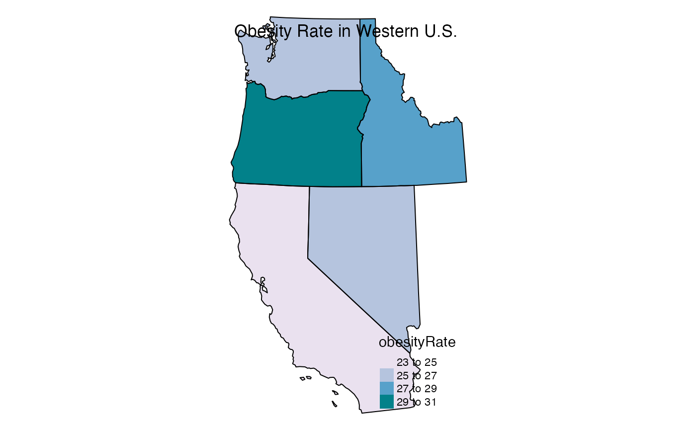 Creating State Maps • MazamaSpatialPlots