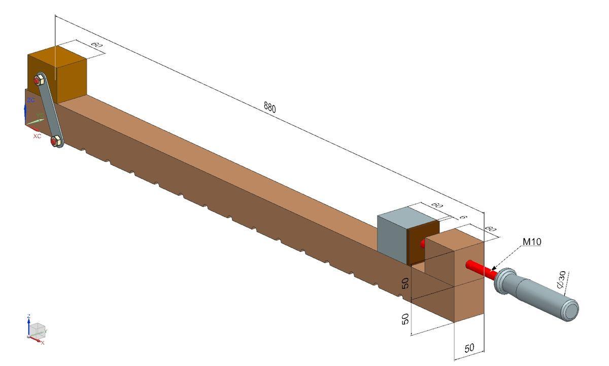 How to make a Bar Clamps for woodworking — Free DIY plans + 3D model