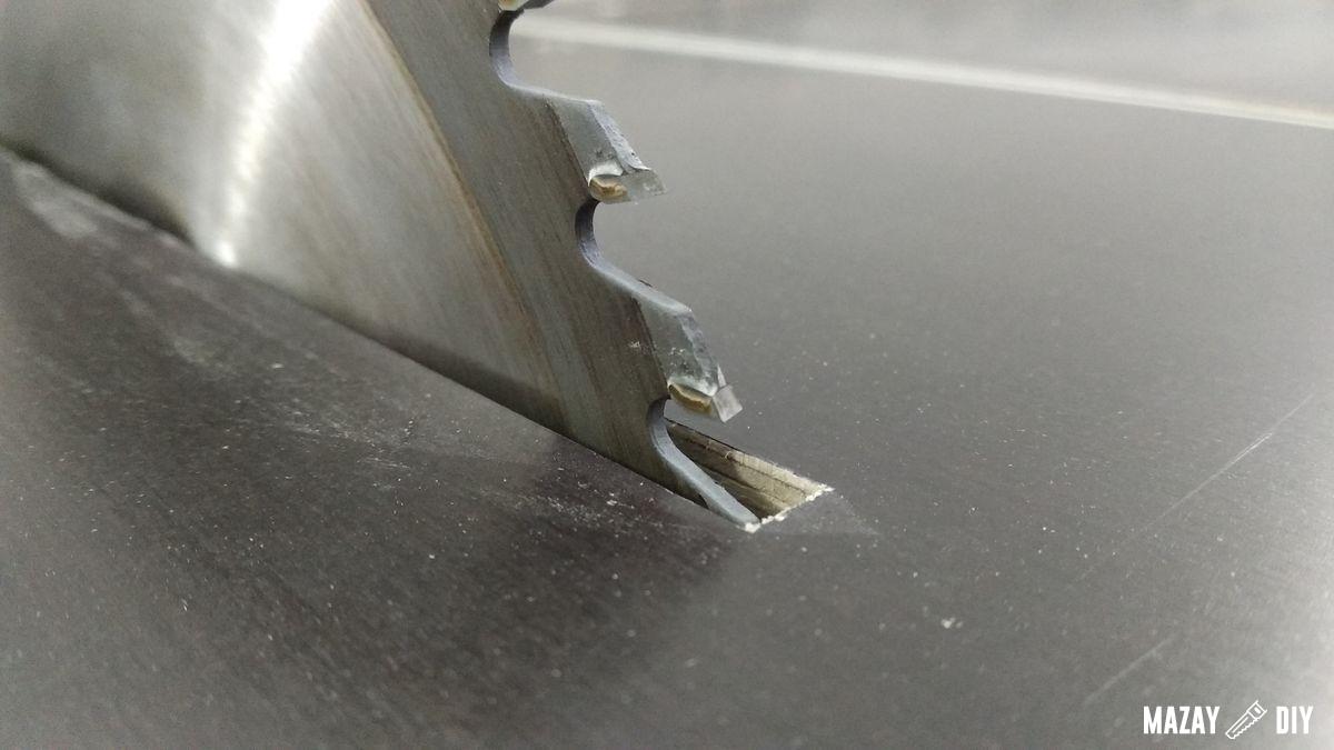 How to make a homemade table saw with simple tools