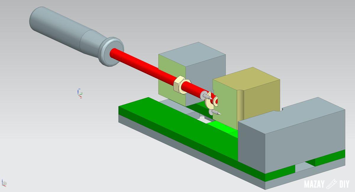 How to make a drill press vise — Free DIY plans and 3D model