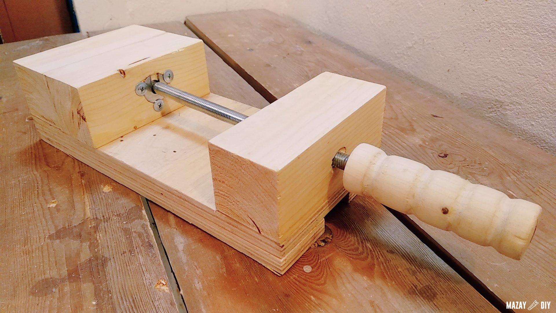 How to make a drill press vise — Free DIY plans and 3D model