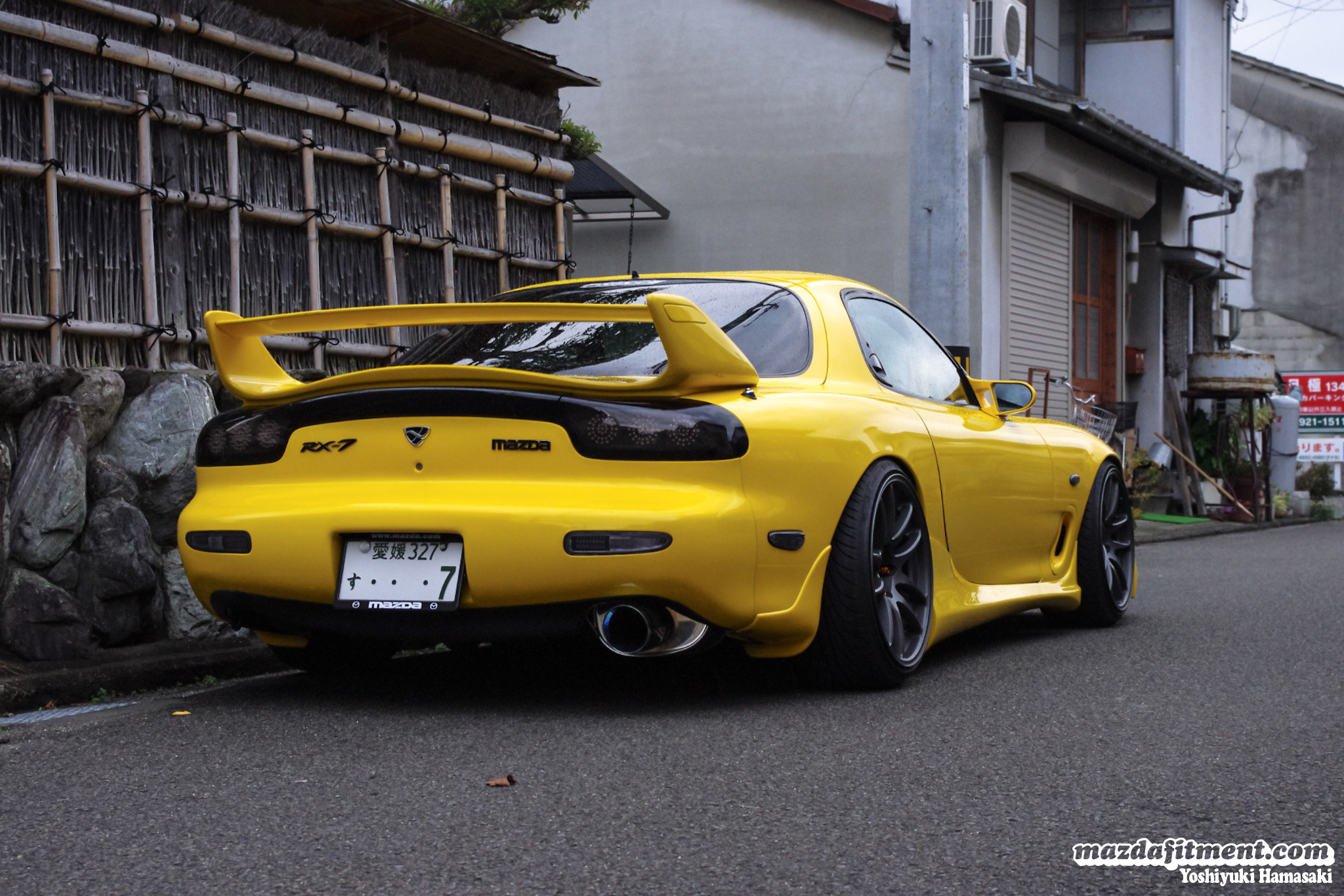 Hamasaki’s FD3S Mazda Fitment