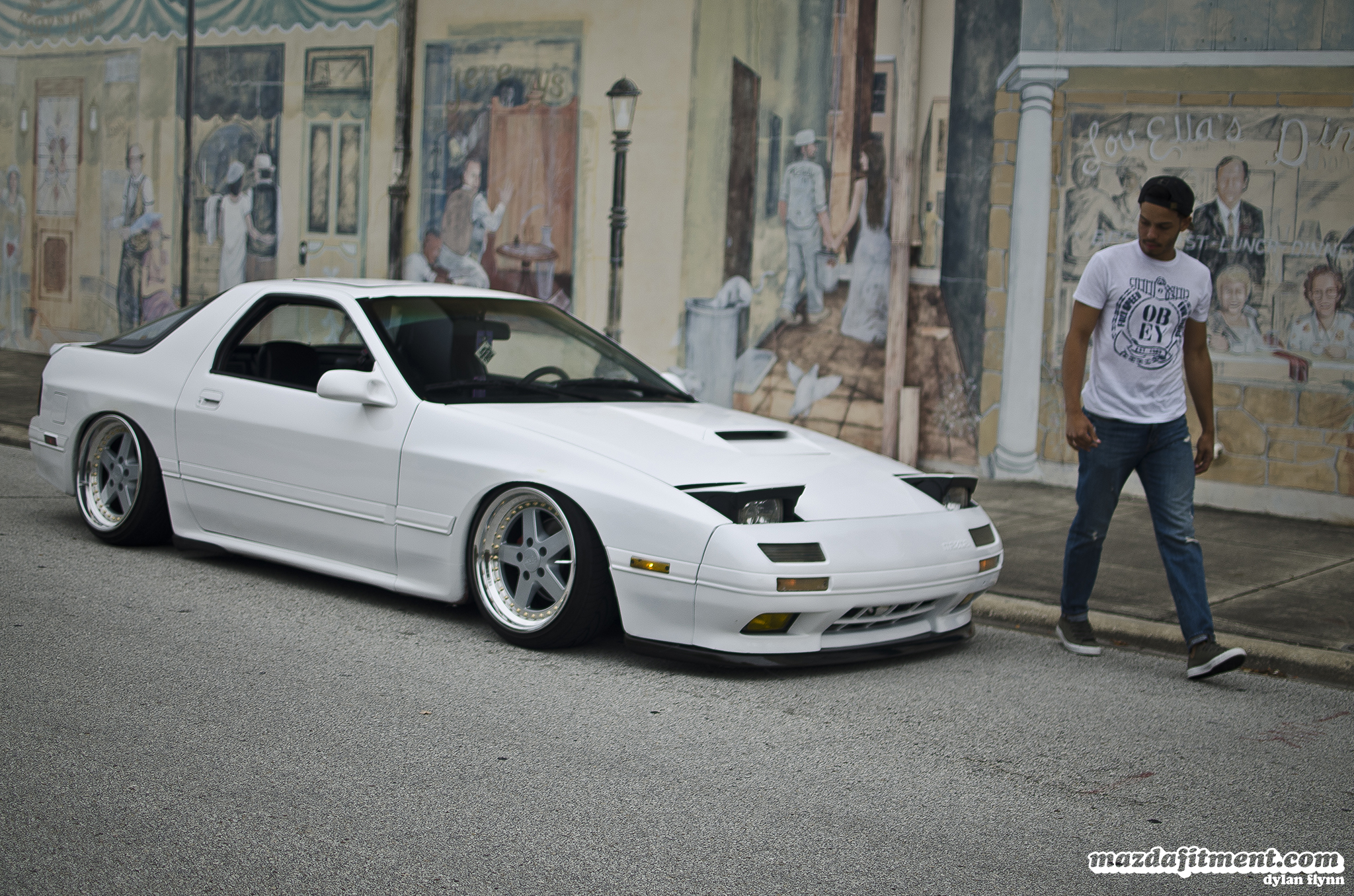 Mazda rx7 fc дрифт