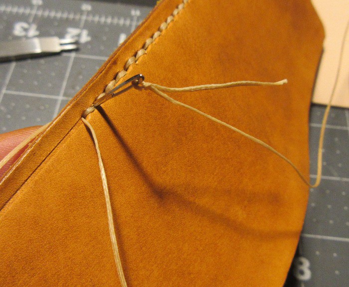 6 Steps To Hand Sew Leather Maze Leather