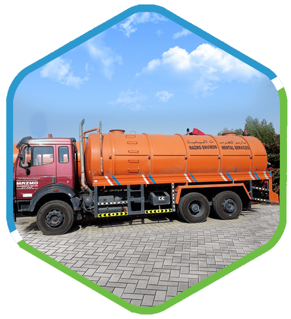 Drainage Tanker Services in Dubai Mazmo UAE Cleaning Services