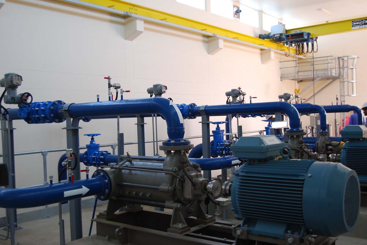 Qurayat Pumping Station Mazoun Electromechanical Co.