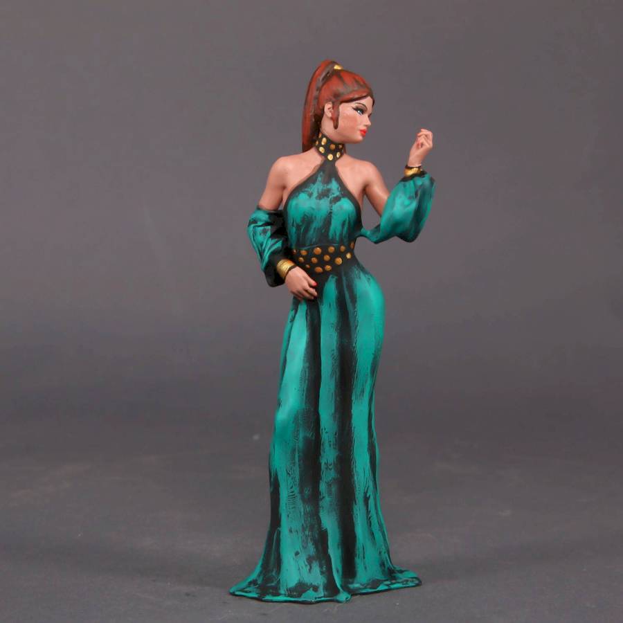 Painted Resin Figure of Woman (A9752 X036) MBModels