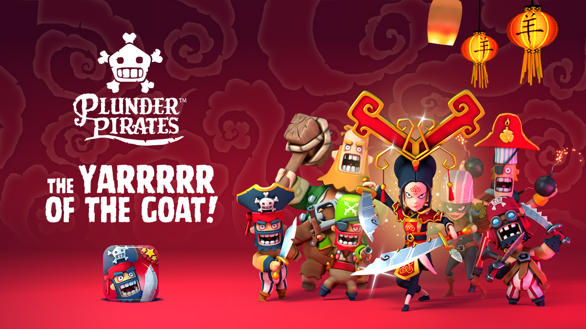 Plunder Pirates Chinese New Year Rovio Entertainment Corporation