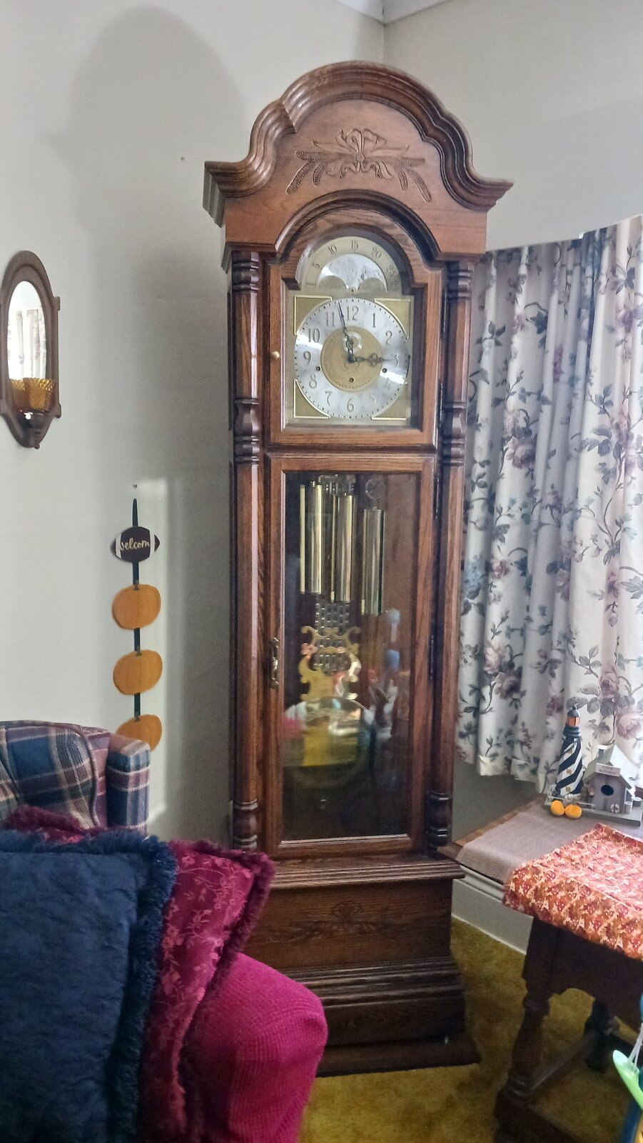 Howard Miller Grandfather Chime Lever Gets Hung NAWCC Forums