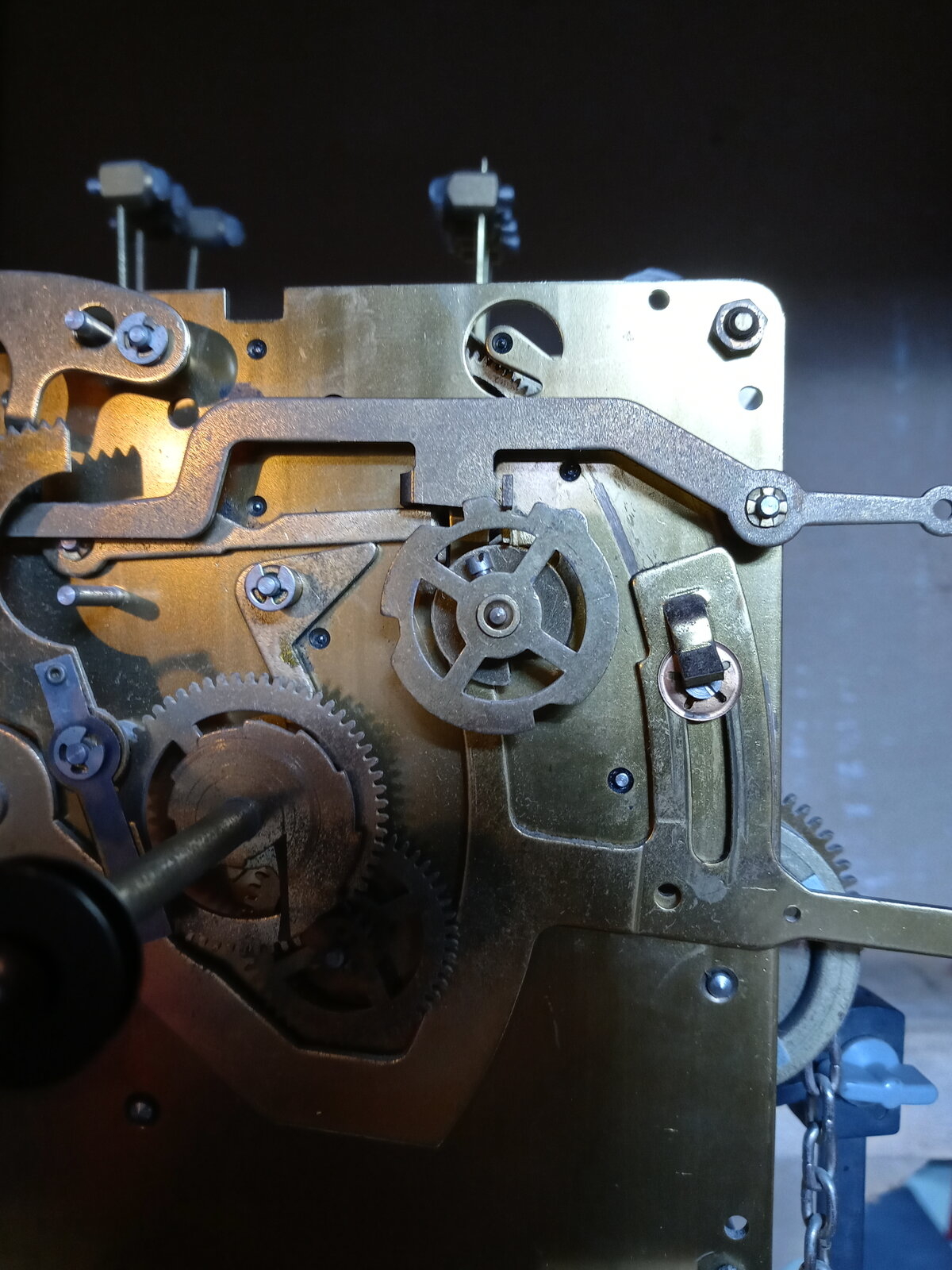 Two Hermle triple chime movements, same problem, won't strike. NAWCC Forums