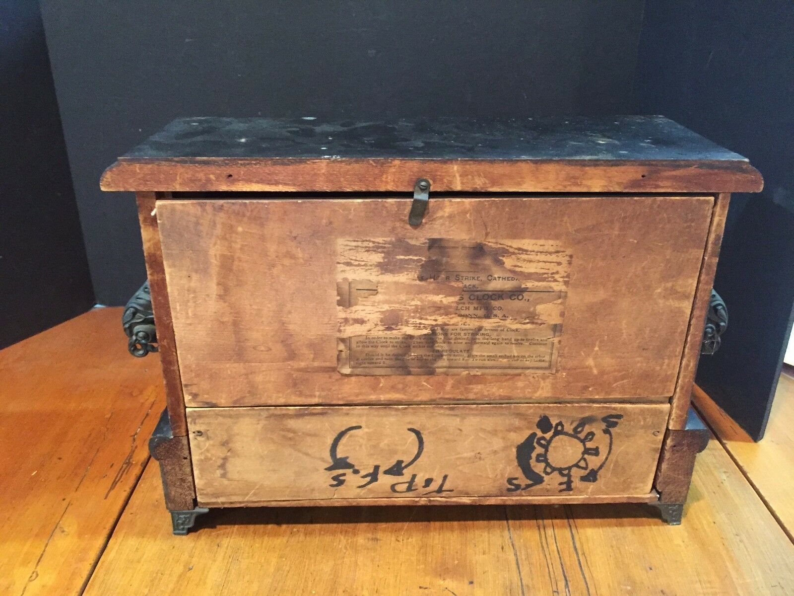 Sessions mantle clock instructions NAWCC Forums