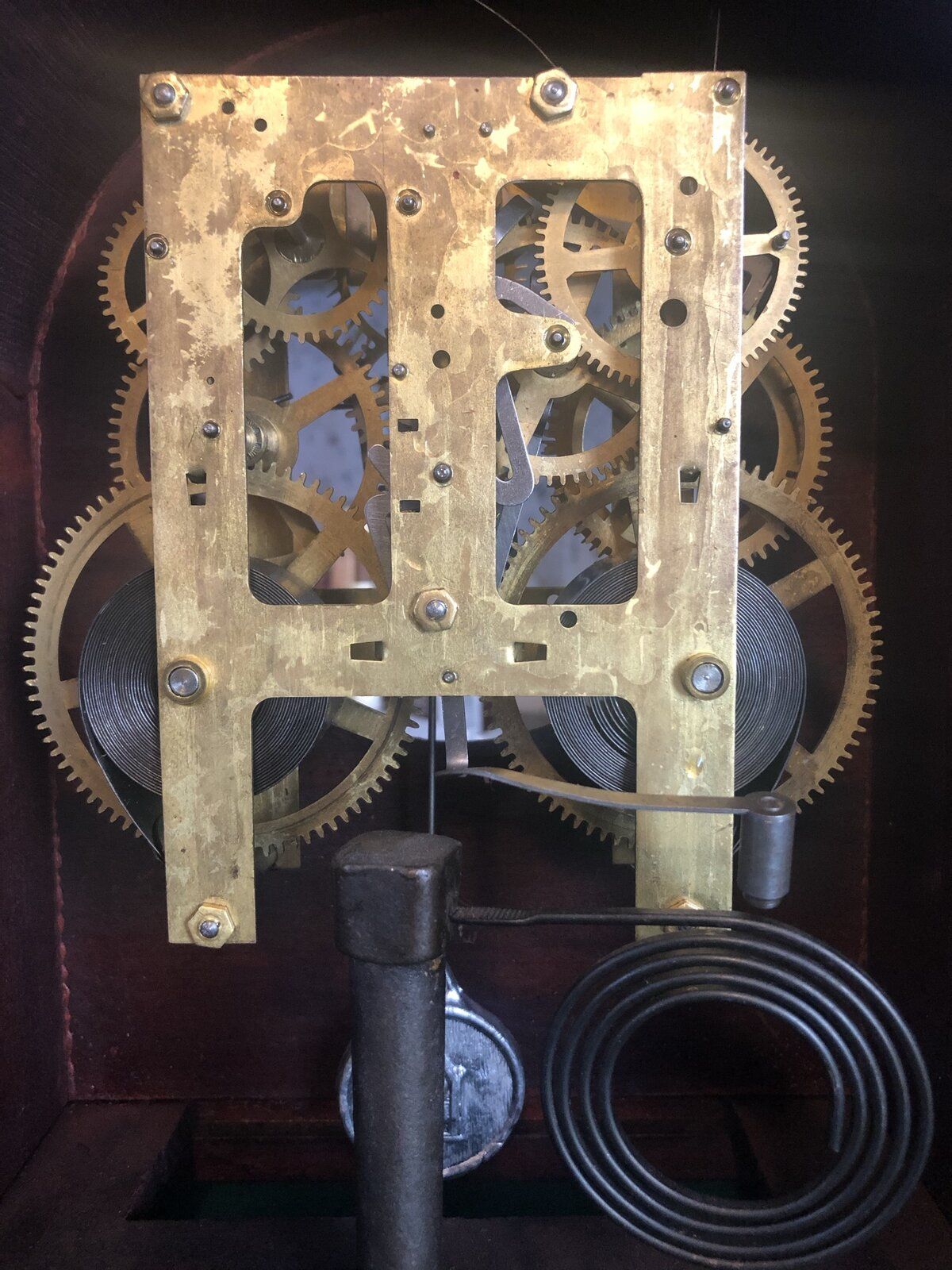 1924 Ingraham Mantel Clock Losing 40+ minutes per day NAWCC Forums