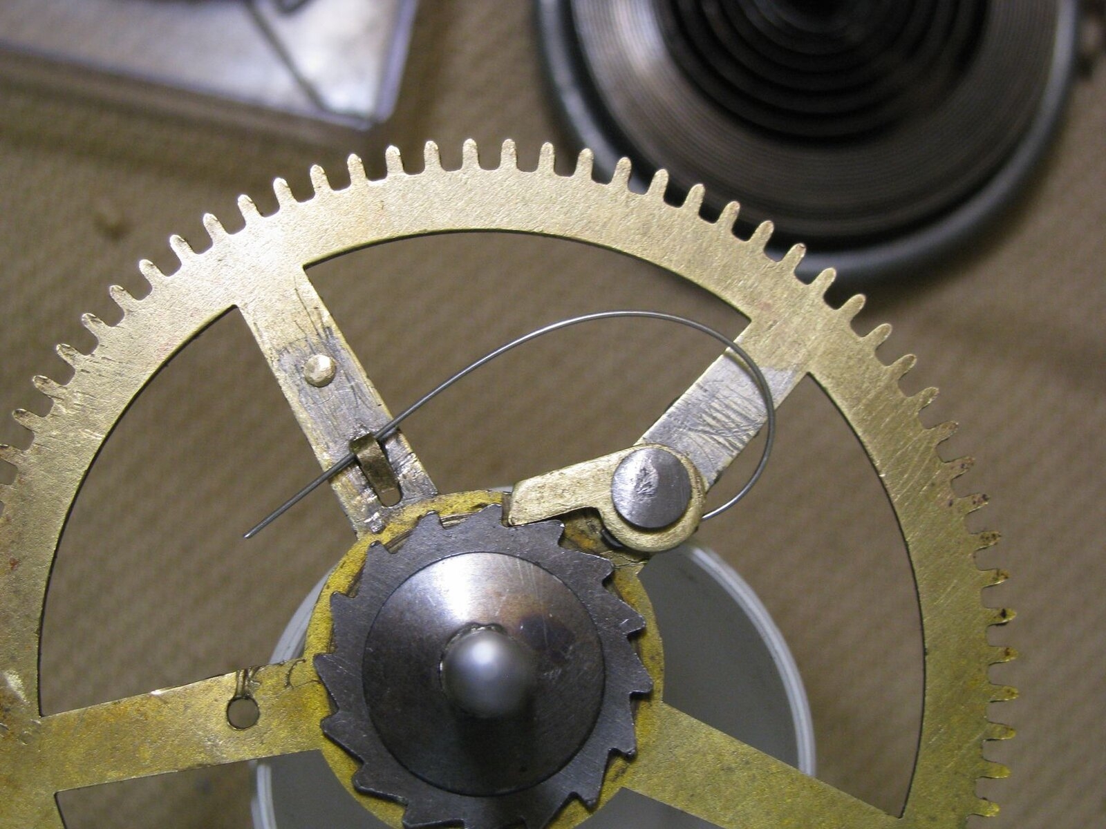 E Ingraham clock how to repair "modified" click spring NAWCC Forums