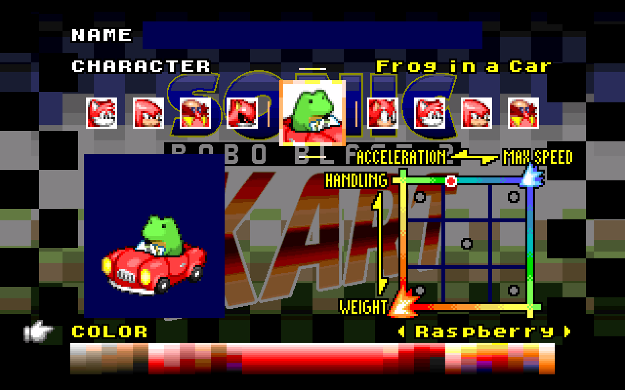 Mother 3 Frog in a Car SRB2 Message Board