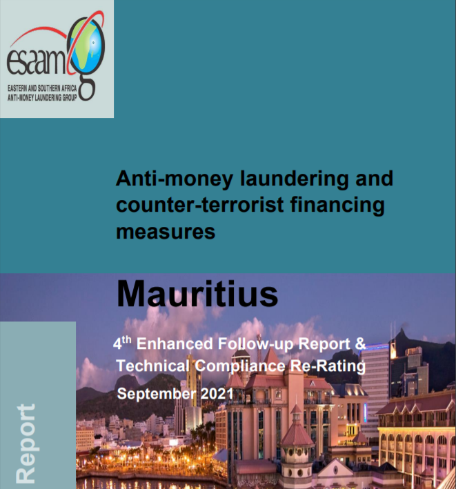 Mauritius 4th Enhanced Followup Report & Technical Compliance Re