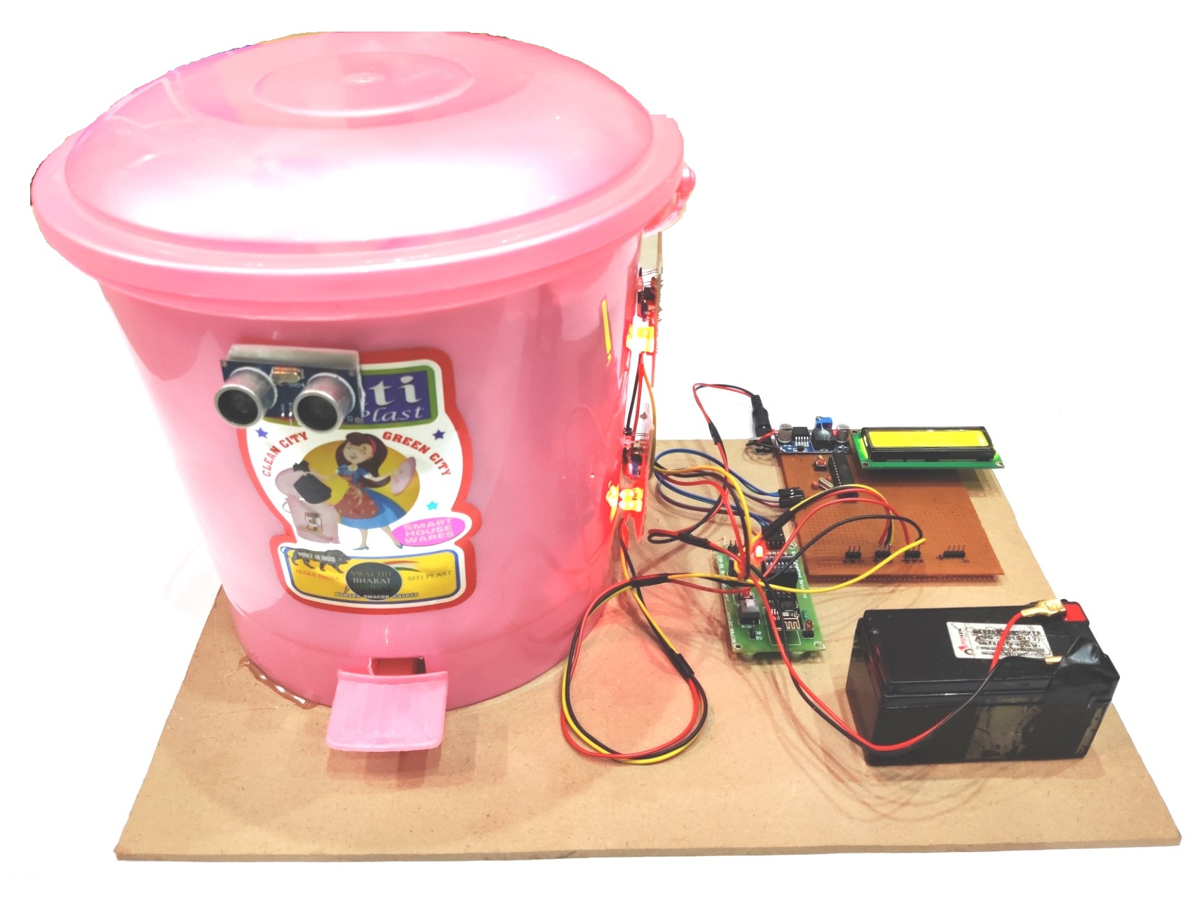 IoT Smart Dustbin MBATechmeds