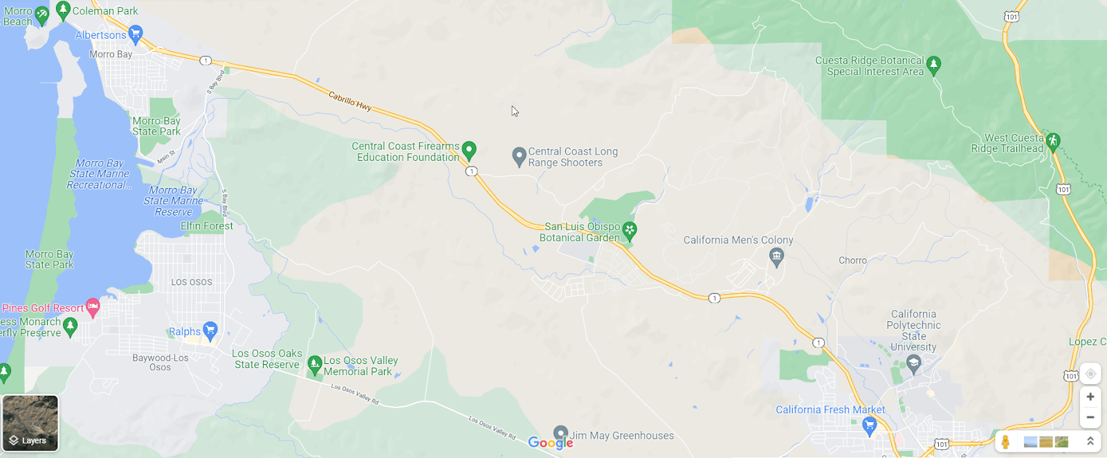 Maps Morro Bay Birdhouse