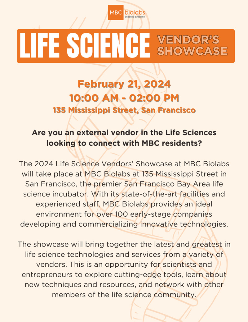 Events for September 2024 MBC BioLabs