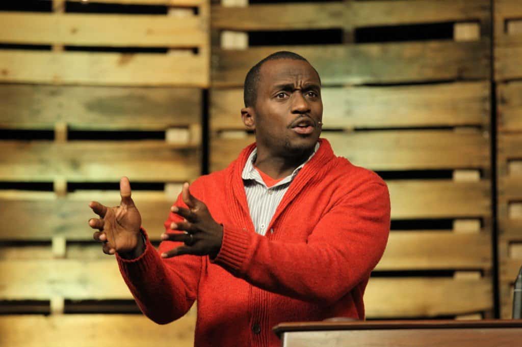 Dhati Lewis practices the discipleship often preached