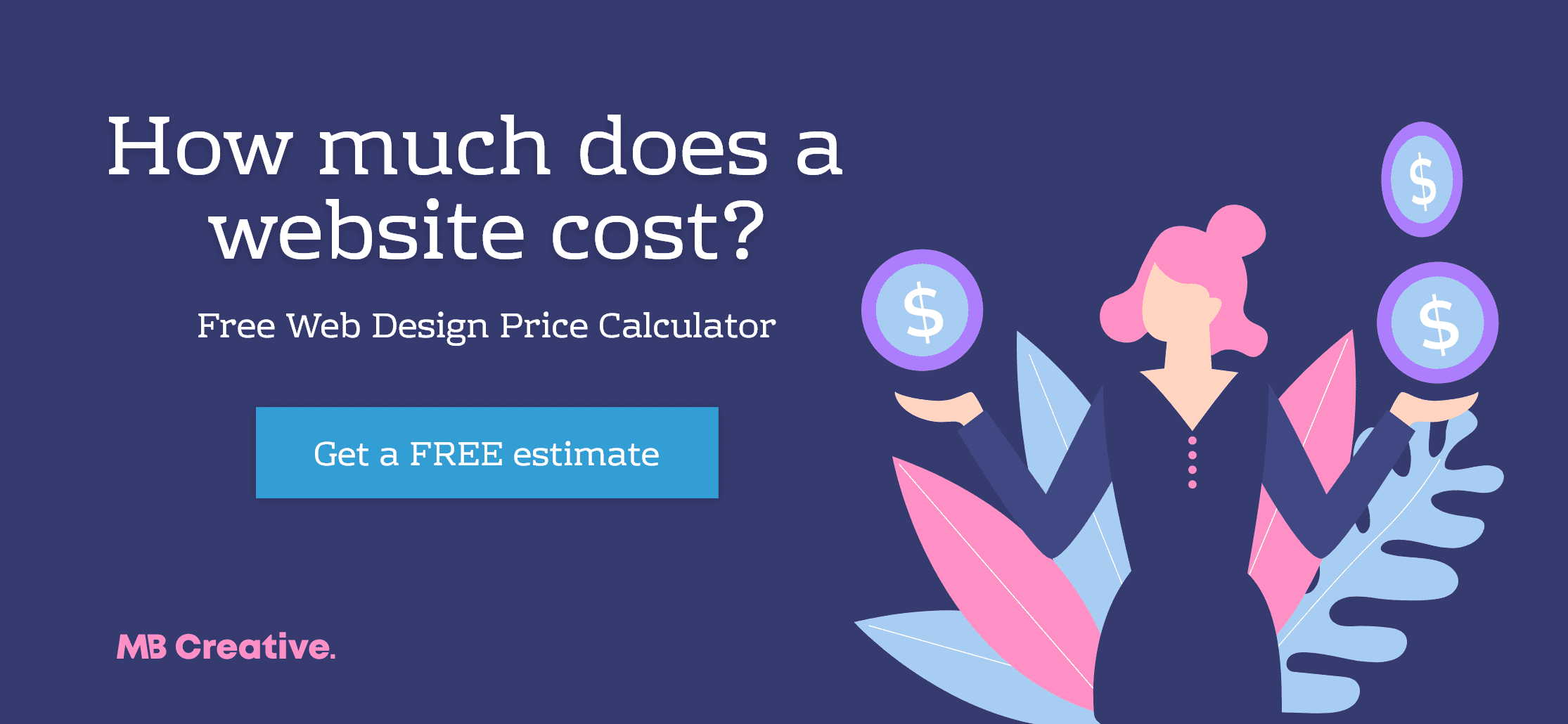 Web Design Price Calculator Free Quote MB Creative