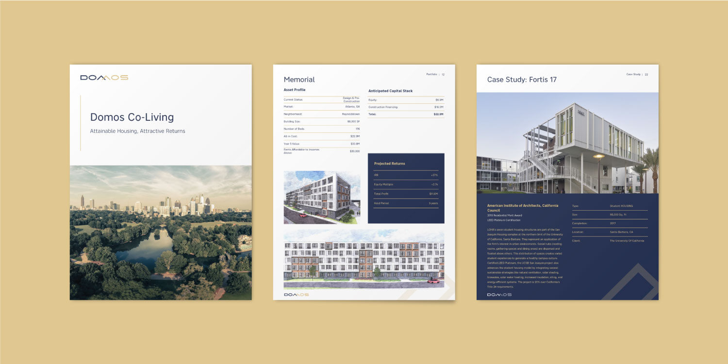Domos MBC Strategic Real Estate Branding and site Design