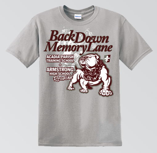 Acadia Parish + Armstrong High School Reunion Tee MBenjamin Designs