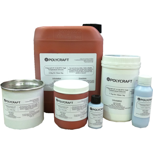 Polycraft HT3120 RTV High Temperature Silicone Mould / Mold Making