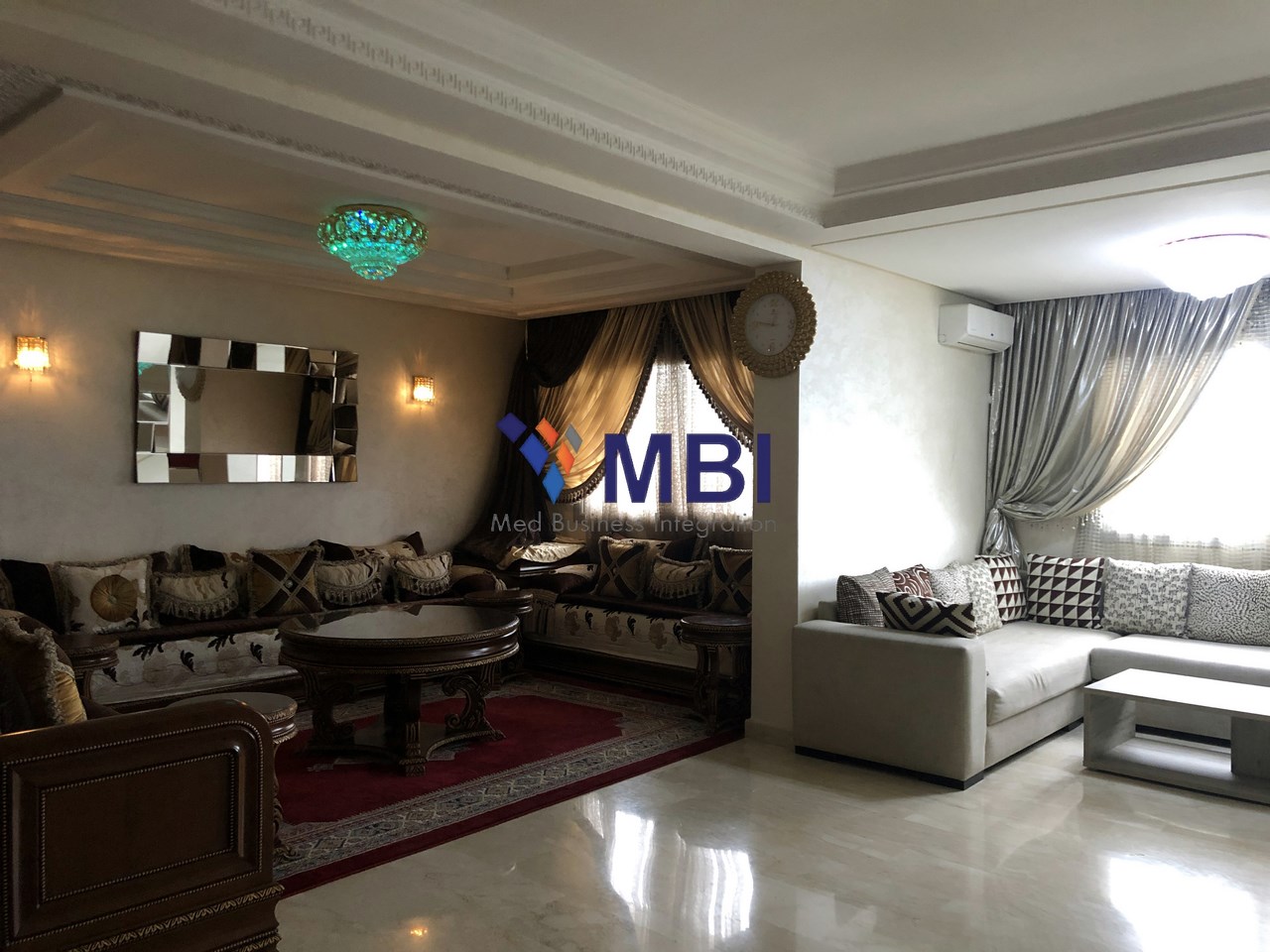 Furnished apartment for rent L.I.GR.1006 MBI Maroc Agence