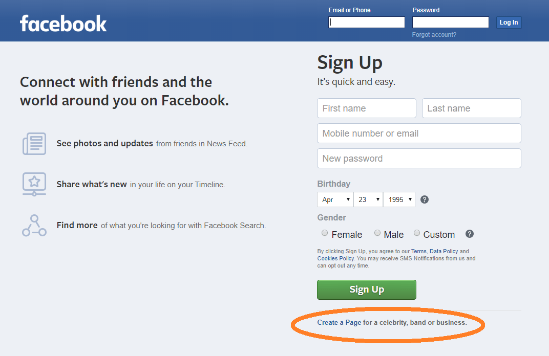 Create a Professional Facebook Page » McKnight Brain Institute