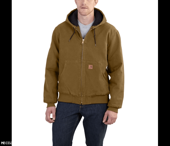 Carhartt Men's Sandstone Active Jacket J130 Size XXL Regular
