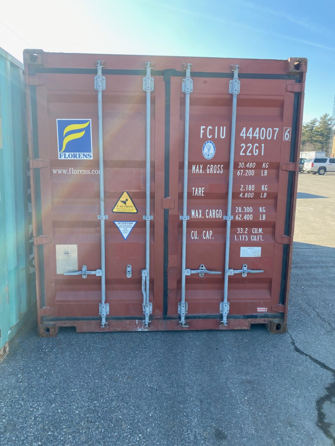 20’ Standard Height Containers MBI Trailers