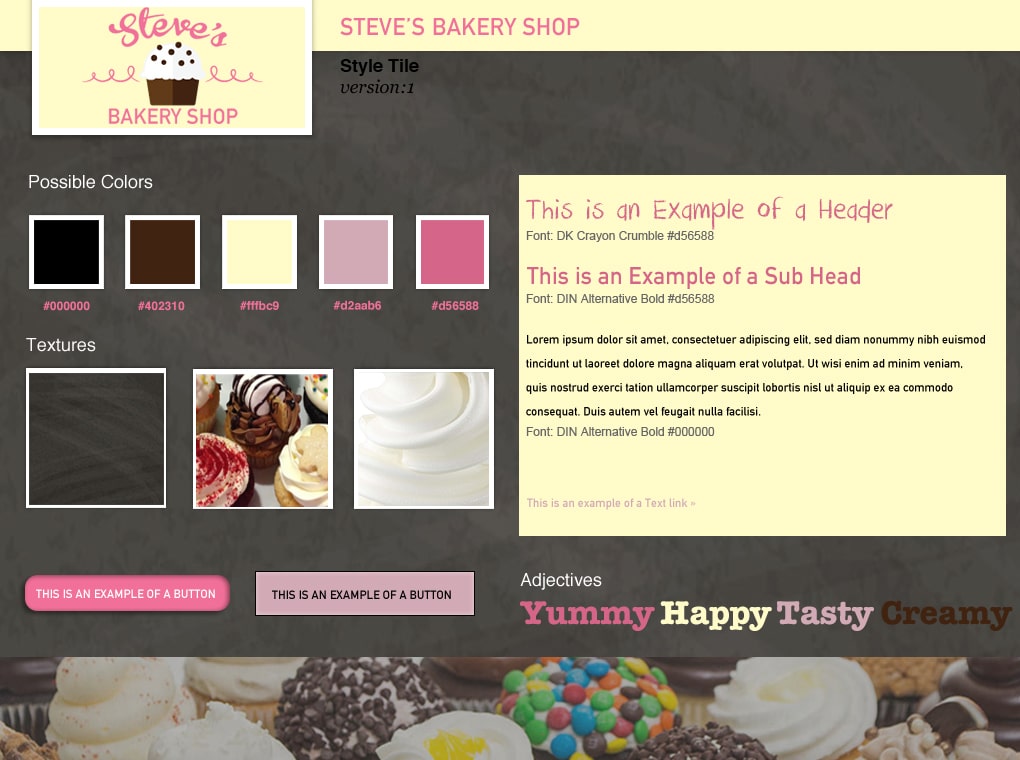 Look and Feel Style Tiles  Design & Interactive Media