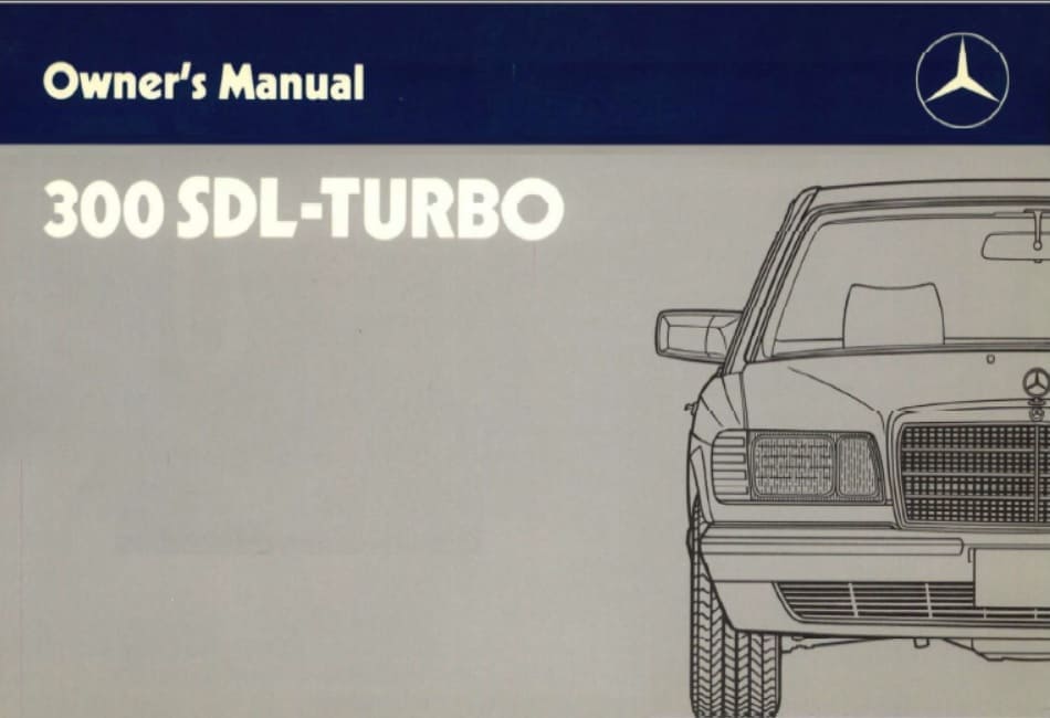 Mercedes W126 Factory Service Manual How to.