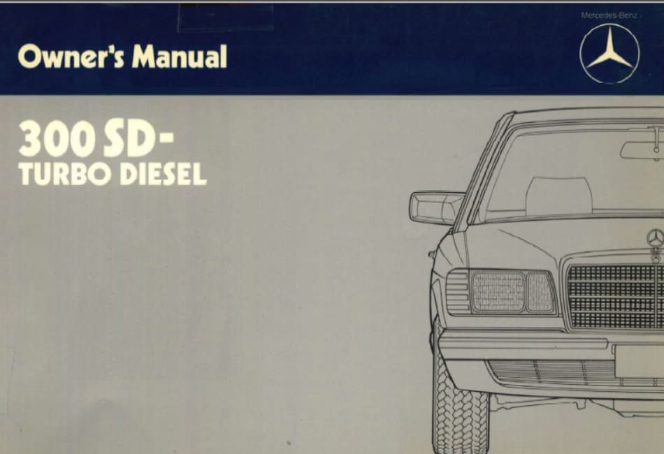 MERCEDES BENZ W126 420, 500, 560 Shop Manual Car.