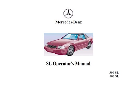 Mercedes SL 500 Repair & Service Manuals (2 PDF's