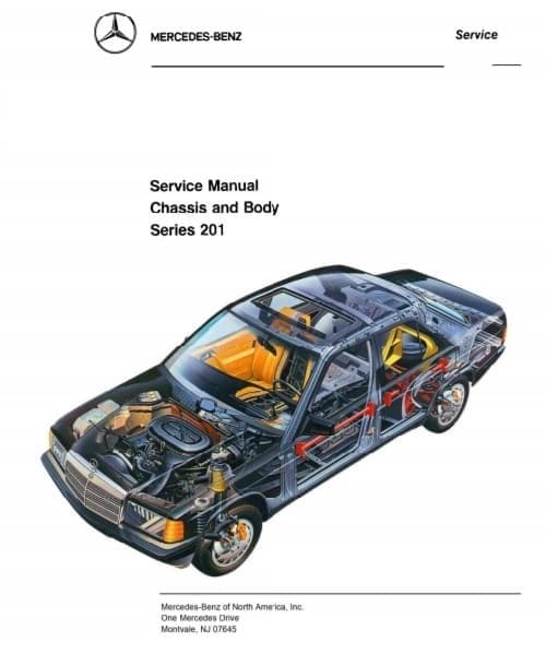 Mercedes Benz W 201 Owner/Service Manual Directory