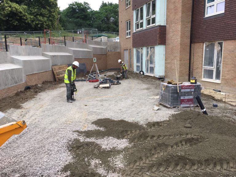 MBM Groundworks Chertsey car park