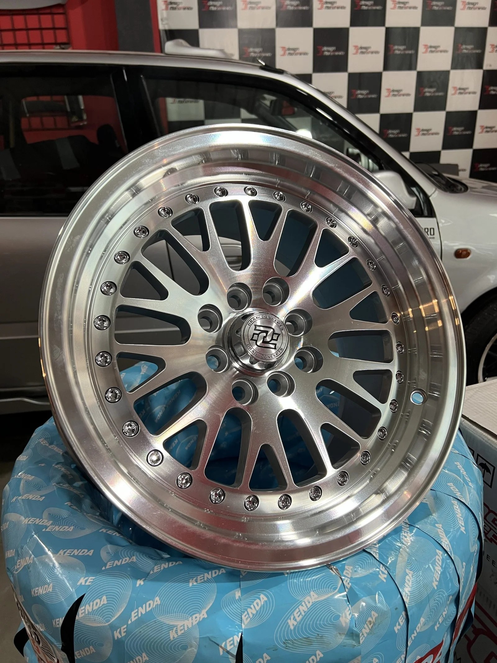 15 inch 8j Drag concepts wheels set of 4 MB MotoTrendz