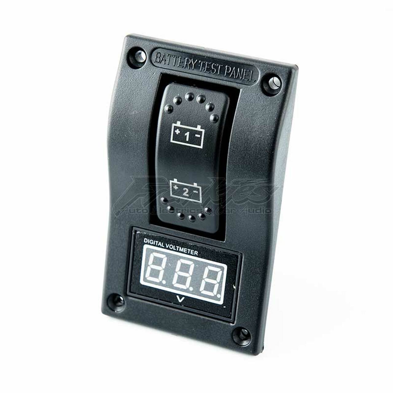 Thunder 2.530V Dual Voltage Gauge W/ Switch Maryborough Offroad