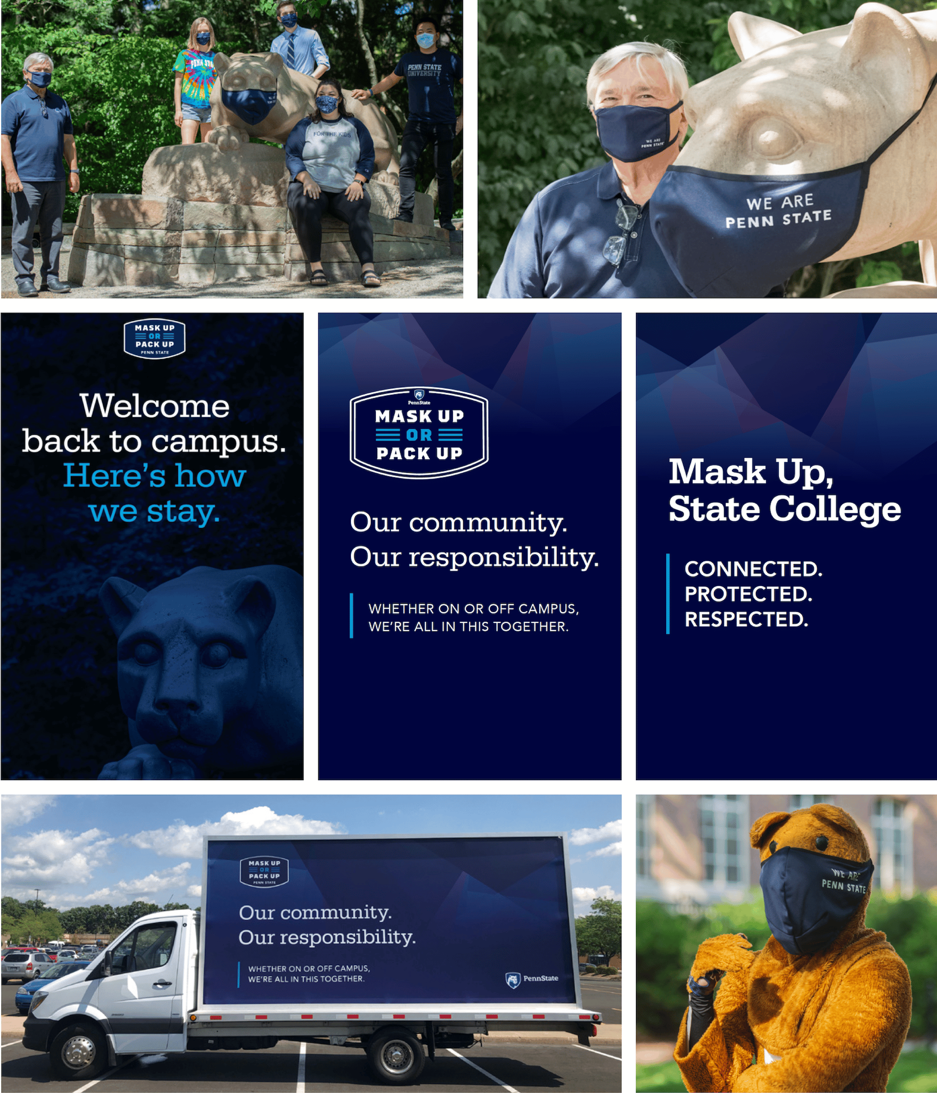 Mask Up or Pack Up M Booth