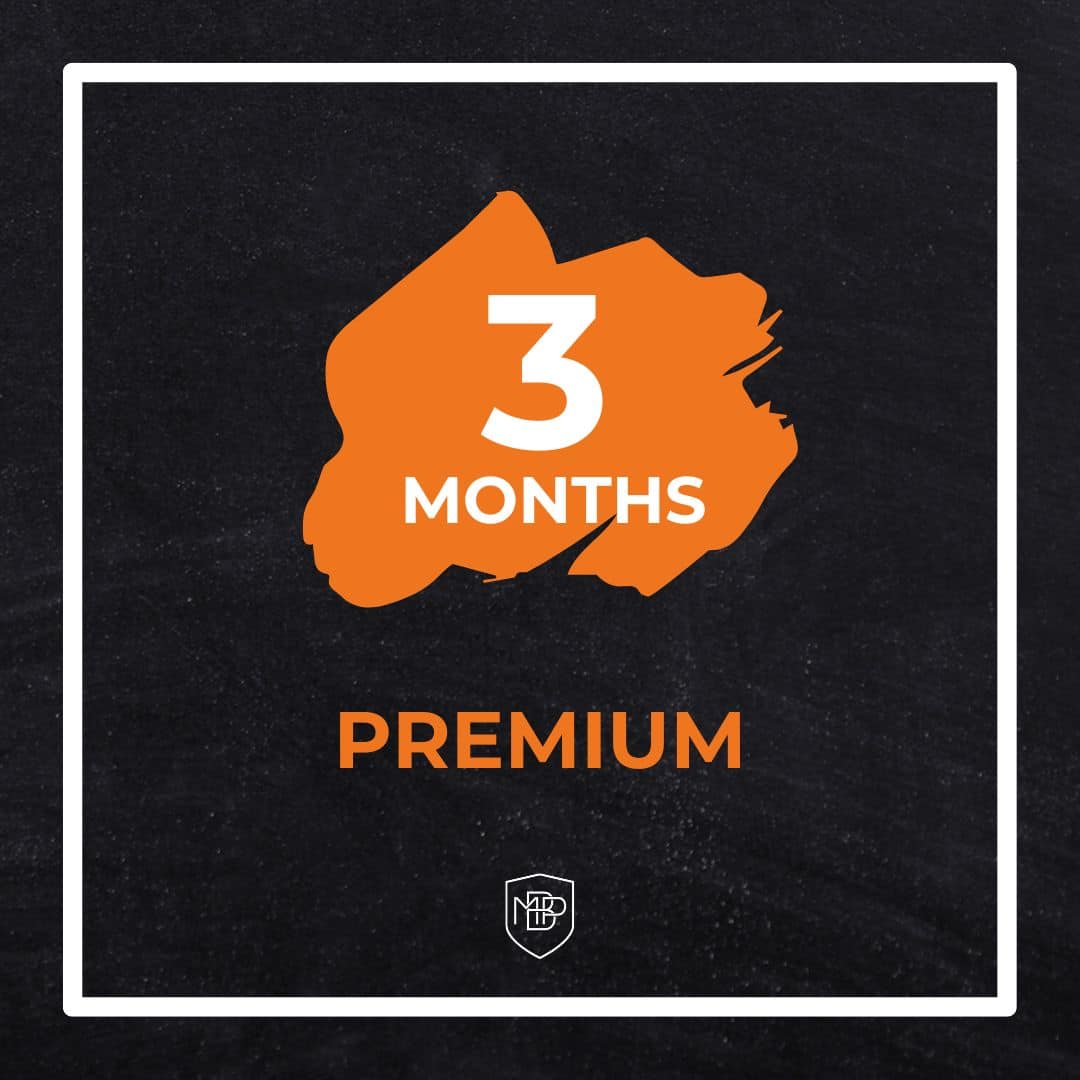 Premium Student Subscription 3 months MBP School of coaches