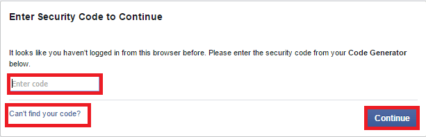 Log into Facebook Facebook