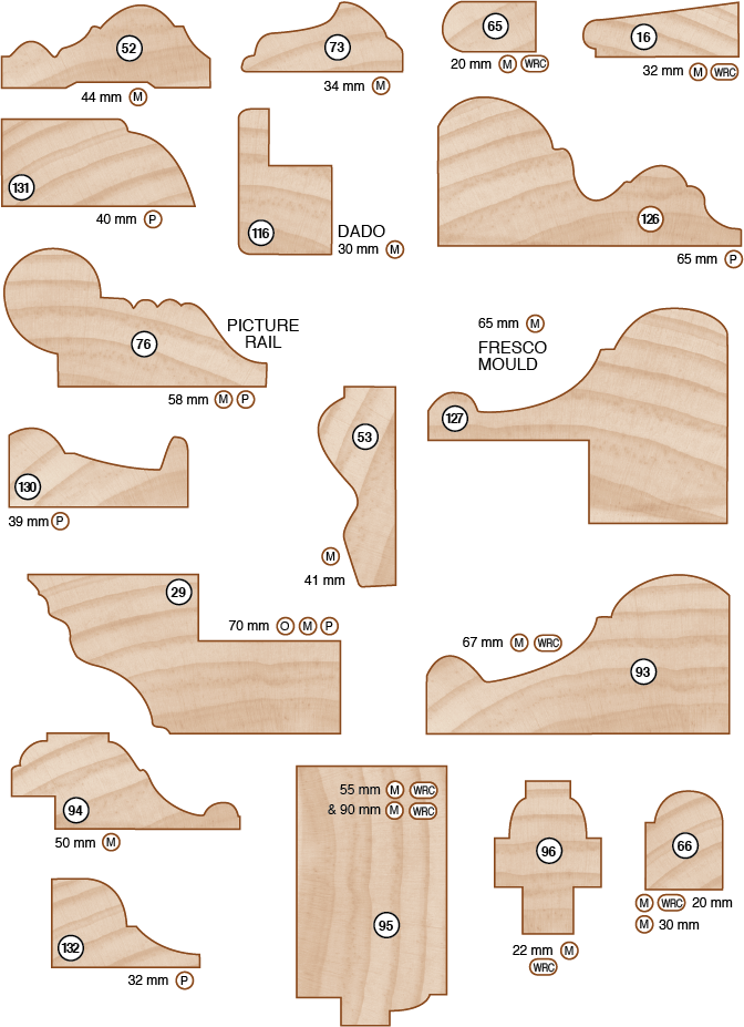 MAKING & JOINERY MOULDINGS Moyle Bendale Timber