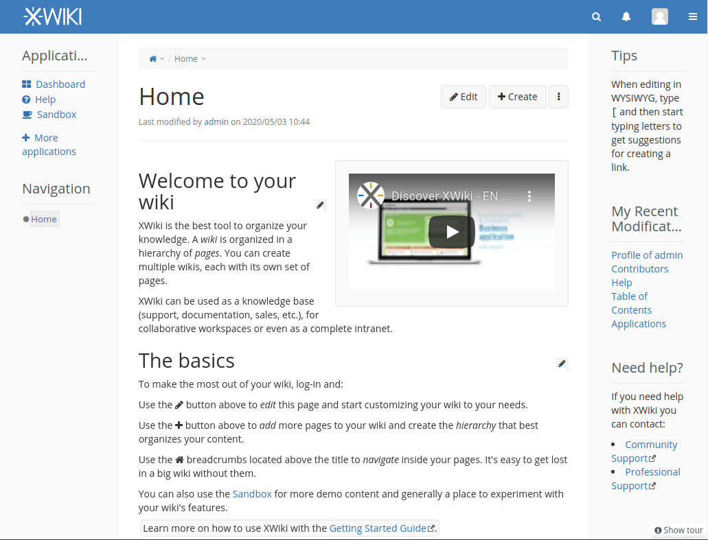 Xwiki mit Docker installieren und einrichten Matthias Büge