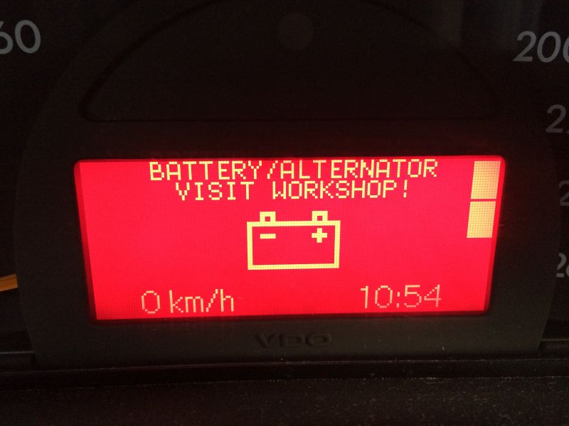 Need help "Battery/Alternator visit