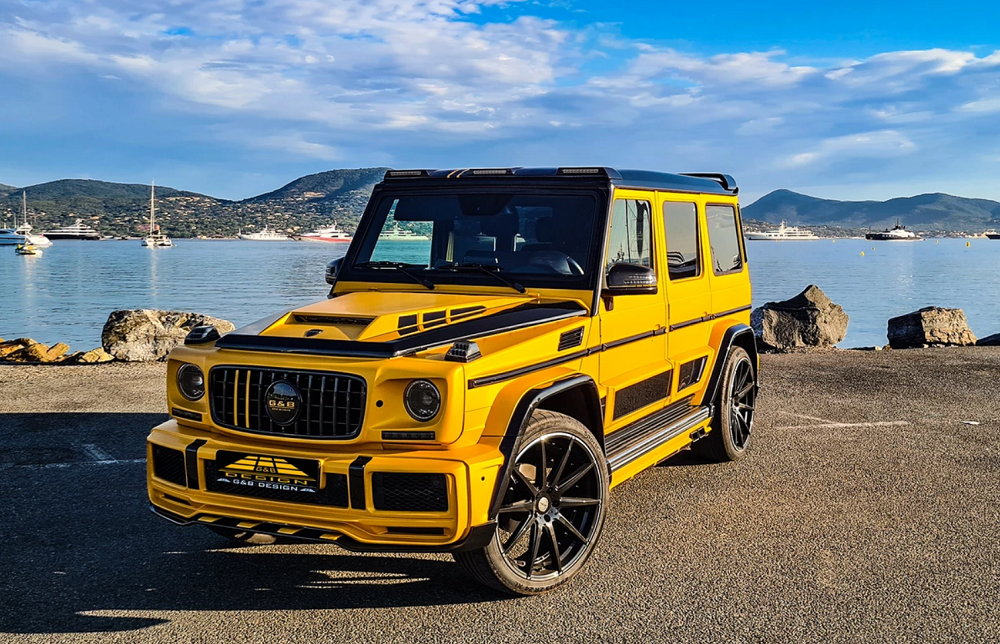GBoss Custom Body Kit Turns a GClass into a Clown Car MBWorld