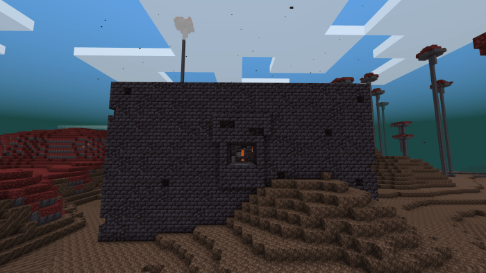 Overworld Nether Biomes Minecraft PE Addon / Mod